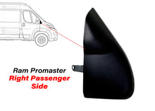 Load image into Gallery viewer, 2014 2015 2016 2017 2018 2019 2020 2021 2022 2023 2024 2025 Ram Promaster 1500 2500 3500 Right Passenger Front Door Side Rear View Mirror Bezel Cap Cover