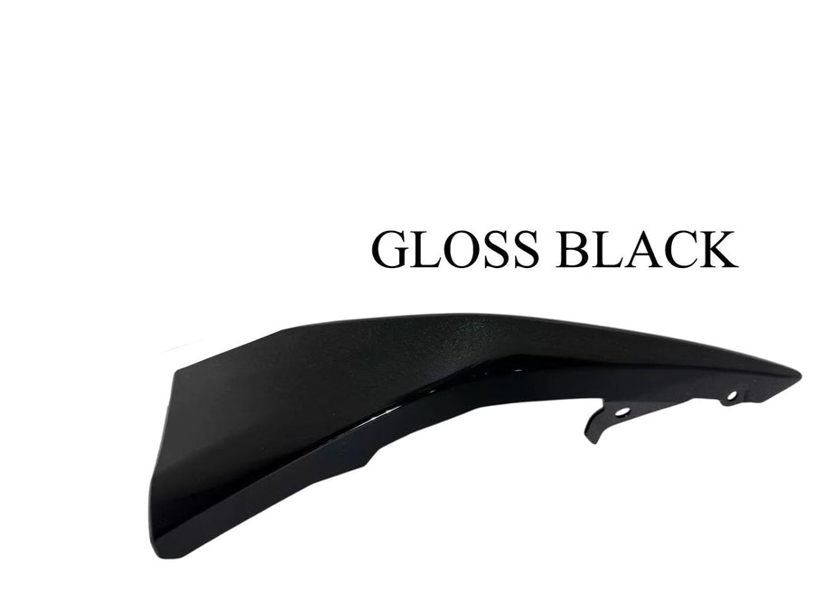 2025 Toyota Camry SE Right Front Bumper Side Lower Molding Trim Gloss Black - Texas-e-parts