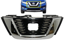 Load image into Gallery viewer, 2017 2018 2019 2020 Nissan Rogue Front Bumper Upper Grille With Camera Option