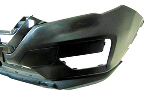 2017 2018 2019 2020 Nissan Rogue Front Bumper Cover With Euro License Plate Bracket & Tow Cap Cover - Texas-e-parts