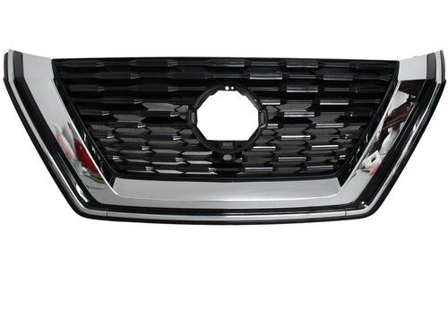 2021 2022 2023 Nissan Rogue Front Bumper Upper Grille With Camera Option - Texas-e-parts