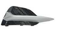 2020 2021 2022 Nissan Rogue Sport SL Front Bumper Fog Light Cover Silver Right Passenger Side - Texas-e-parts