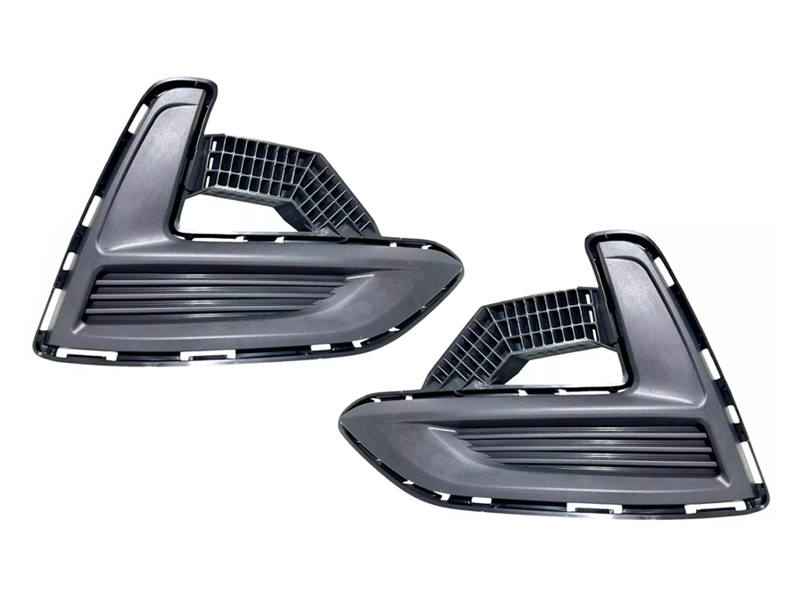 2020-2023 Nissan Sentra S SR SV Front Bumper Fog Light Cover Left Driver & Right Passenger Set - Texas-e-parts
