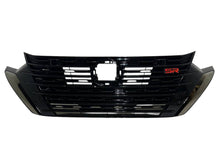 Load image into Gallery viewer, 2024 2025 Nissan Sentra SR Grille Front Bumper Upper Grille Dark Chrome Trim Molding
