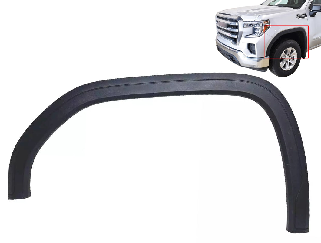 2019 2020 2021 2022 2023 GMC Sierra 1500 Fender Flare Molding Trim Front Left Driver Side - Texas-e-parts