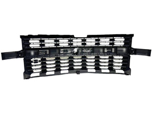 2019 2020 2021 2022 Chevrolet Silverado 1500 / Silverado 1500 LTD Grille Front Bumper Grille Black - Texas-e-parts