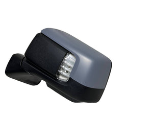 2019 2020 2021 2022 2023 2024 Chevrolet Silverado GMC Sierra Left Driver Front Door Power Side Rear View Mirror Heated Turn Signal Puddle Lamp Power Mirror Adjustment With BSM ( Blind Spot Monitoring ) 8-Pins Plug Paintable - Texas-e-parts