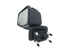 Load image into Gallery viewer, 2019 2020 2021 2022 2023 2024 Chevrolet Silverado GMC Sierra Left Driver Front Door Power Side Rear View Mirror Heated Turn Signal Puddle Lamp Power Mirror Adjustment With BSM ( Blind Spot Monitoring ) 8-Pins Plug Black Textured - Texas-e-parts