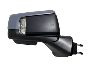 2019 2020 2021 2022 2023 2024 Chevrolet Silverado GMC Sierra Right Passenger Front Door Power Side Rear View Mirror Heated Turn Signal Puddle Lamp Power Mirror Adjustment With BSM ( Blind Spot Monitoring ) 10-Pins Plug Paintable - Texas-e-parts