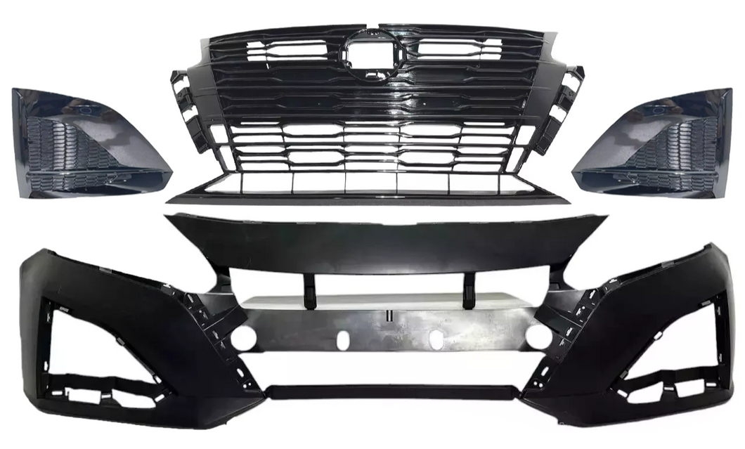 2023 2024 Nissan Altima S SL SV Front Bumper Cover Grille Fog Light Cover