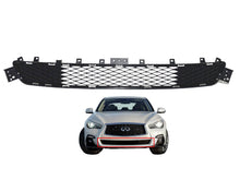Load image into Gallery viewer, 2018 2019 2020 2021 2022 2023 2024 Infiniti Q50 Q50s Sport Grille Front Bumper Lower Grille - Texas-e-parts