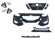 2020 2021 2022 2023 2024 2025 Nissan Sentra Front Bumper Cover Complete Assembly - Texas-e-parts