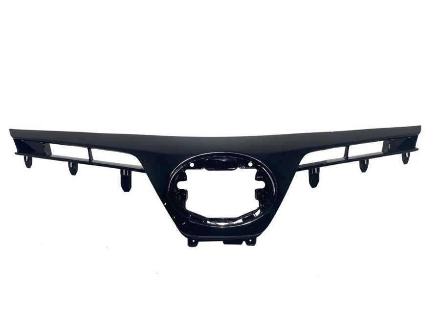 2017 2018 2019 Toyota Corolla XSE SE Front Bumper Upper Grille Black Painted - Texas-e-parts