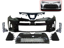 Load image into Gallery viewer, 2017 2018 2019 Toyota Corolla XSE SE Front Bumper Cover Upper Lower Grille Daytime Running Light W Cover
