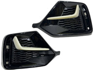2020-2021 Honda Civic Hatchback Rear Bumper Garnish Left Right Driver Passenger Side Set - Taxes-e-Parts