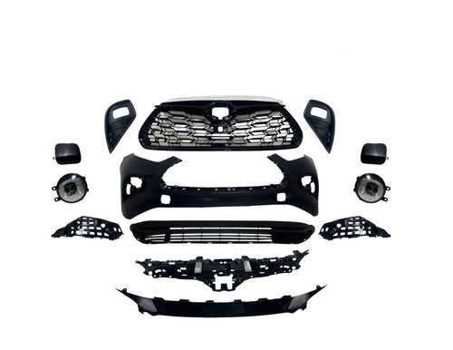 Cubierta de la defensa delantera Toyota Highlander 2020 2021 2022 2023 2024 2025