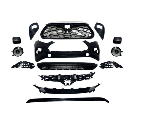 Cubierta de la defensa delantera Toyota Highlander 2020 2021 2022 2023 2024 2025