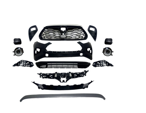 Cubierta de la defensa delantera Toyota Highlander 2020 2021 2022 2023 2024 2025