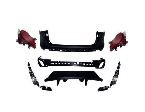 2020 2021 2022 2023 2024 2025 Toyota Highlander Cubierta Superior Defensa Trasera