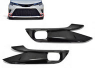 2021 2022 2023 2024 Toyota Sienna XSE Left Right Front Bumper Fog Light Cover Set