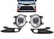 2021 2022 2023 2024 Toyota Sienna Front Bumper Fog Light Lamp LED Left Right Set 2 Pec Kit