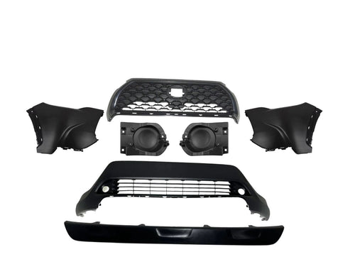 2022 2023 2024 2025 2026 Cubierta embellecedora inferior de la defensa delantera del Toyota Corolla Cross con soporte para matrícula