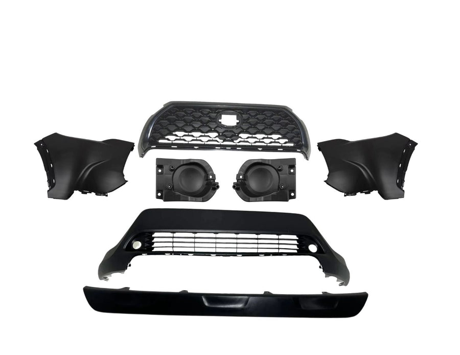 2022 2023 2024 2025 2026 Cubierta embellecedora inferior de la defensa delantera del Toyota Corolla Cross con soporte para matrícula