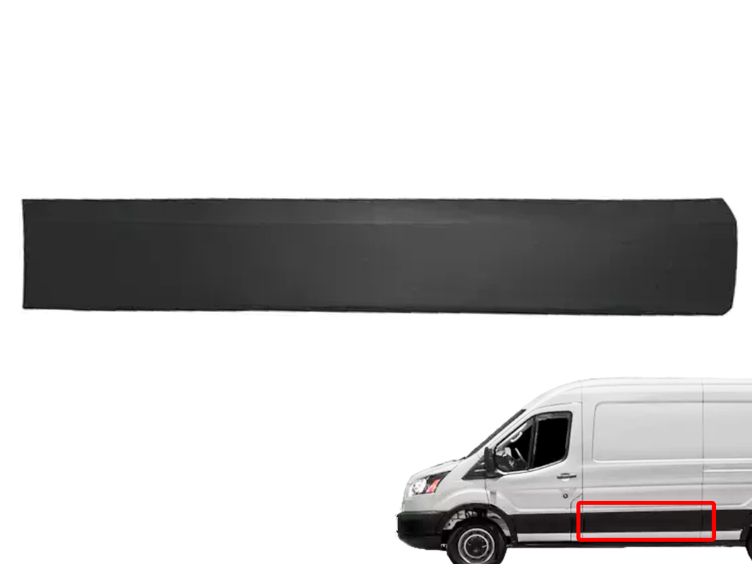 2015 2016 2017 2018 Ford Transit 150 250 350 350HD Left Driver Side Body Molding Trim Lower