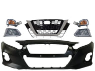 2019 2020 2021 2022 Nissan Altima Front Bumper Cover With Grille Turn Signal Fog Light Cover Complete