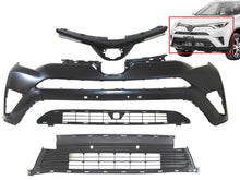 Load image into Gallery viewer, 2016 2017 2018 Toyota Rav4 Front Bumper Cover With Upper Center Lower Grille