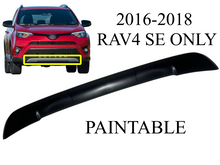Load image into Gallery viewer, 2016 2017 2018 Toyota Rav4 SE Front Bumper Lower Valance Molding Trim ( Paintable )