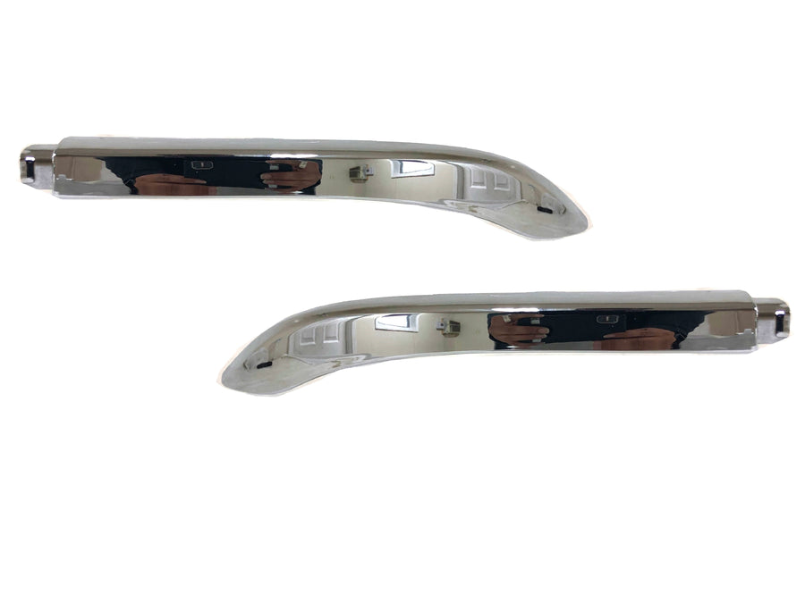 2015-2024 Nissan Murano Left Right Rear Bumper Lower Chrome Molding Trim - Texas-e-parts