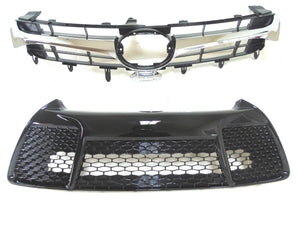 2015 2016 2017 Toyota Camry Front Bumper Upper & Lower Grille