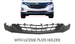 2018 2019 2020 2021 Chevrolet Equinox Front Bumper Lower Cover With License Plate Holder