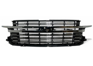 2021 2022 2023 2024 Chevrolet Suburban Tahoe Premier Grille Front Bumper Upper Grille With Camera Option Chrome