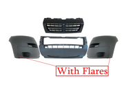2014-2018 Ram ProMaster 1500 2500 3500 Front Bumper With Side Flares Upper Center Grille
