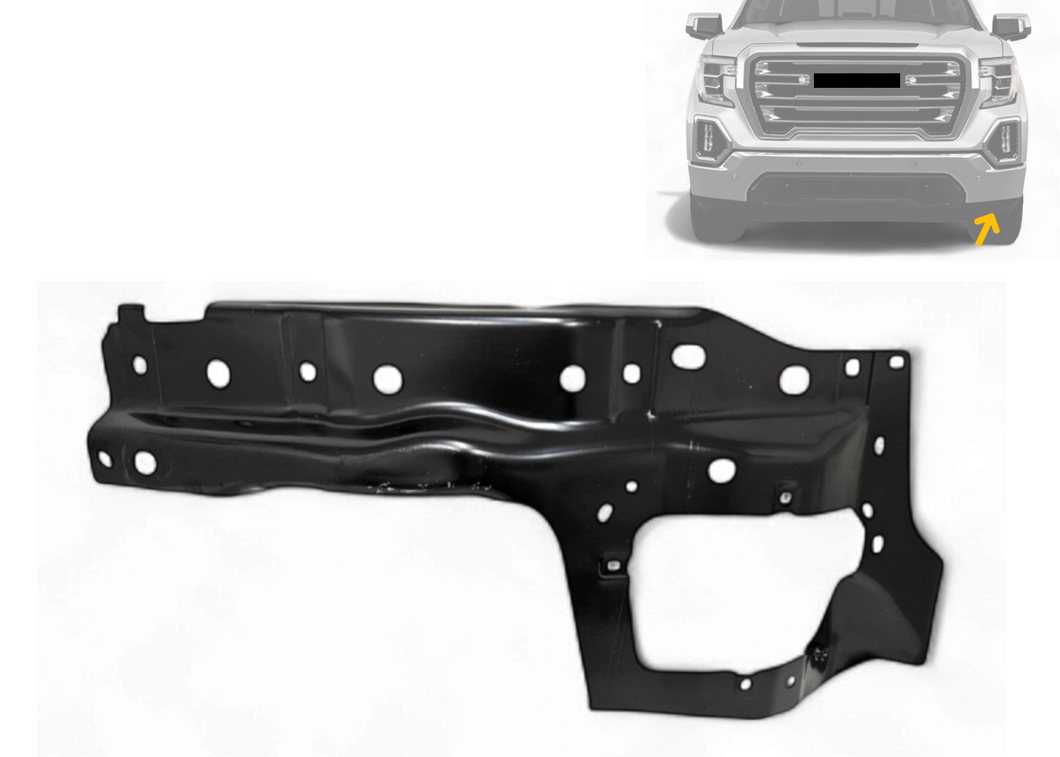 2022 2023 2024 2025 GMC Sierra 1500 Left Front Bumper Outer Bracket Driver Side