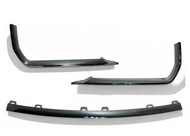 2022 2023 2024 GMC Terrain Denali Left Right Center Front Bumper Lower Chrome Molding Trim 3-Pcs