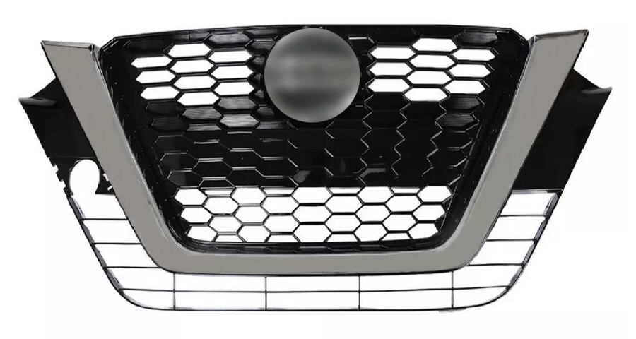 2019-2022 Nissan Altima Grille Front Bumper Upper Grille Chrome - Texas-e-parts