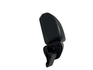 2018 2019 2020 2021 2022 2023 2024 2025 Jeep Wrangler & Gladiator Left Driver Front Door Power Side Rear View Mirror Heated With BSM (Blind Spot Monitoring ) Manual Fold Textured