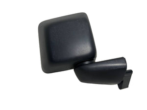 2018 2019 2020 2021 2022 2023 2024 2025 Jeep Wrangler & Gladiator Right Passenger Front Door Power Side Rear View Mirror Heated With BSM (Blind Spot Monitoring ) Manual Fold Textured