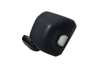 2022 2023 2024 2025 Jeep Wrangler & Gladiator Left Driver Front Door Power Side Rear View Mirror Heated Turn Signal With BSM (Blind Spot Monitoring ) Manual Fold Textured