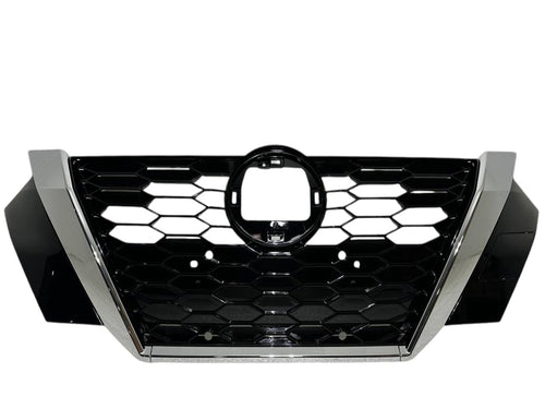 2020-2023 Nissan Sentra Grille Front Bumper Upper Grille Chrome - Texas-e-parts
