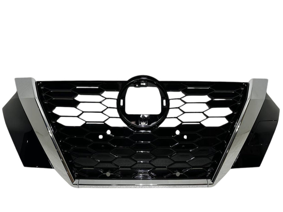 2020-2023 Nissan Sentra Grille Front Bumper Upper Grille Chrome - Texas-e-parts
