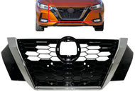 2020 2021 2022 2023 Nissan Sentra Grille Front Bumper Upper Grille Chrome