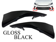 Load image into Gallery viewer, 2025 Toyota Camry SE Left Right Front Bumper Side Lower Molding Trim Gloss Black Set