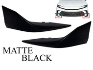 2025 Toyota Camry SE Left Right Front Bumper Side Lower Molding Trim Matte Black Set