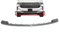 2021 2022 2023 2024 Chevrolet Suburban Tahoe Front Bumper Lower Chrome Molding Trim