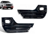 2019 2020 2021 2022 2023 2024 GMC Terrain AT4 SLT Left Right Front Bumper Fog Light Cover Driver & Passenger Gloss Black Set