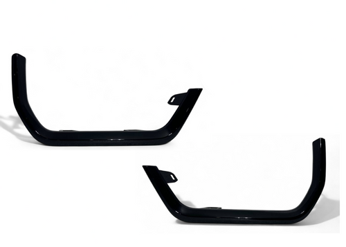 2022-2024 GMC Terrain SLE SLT Left Right Front Bumper Lower Molding Trim Gloss Black Driver &amp; Passenger Set - Texas-e-parts